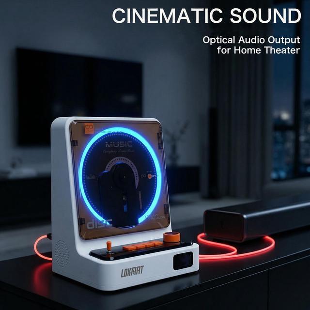 CD Player / Hi-Fi Player with Two-Way Bluetooth Audio