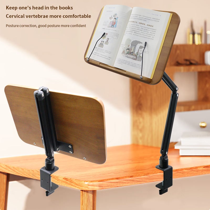 Reading Stand & Laptop Holder — 360° Rotatable