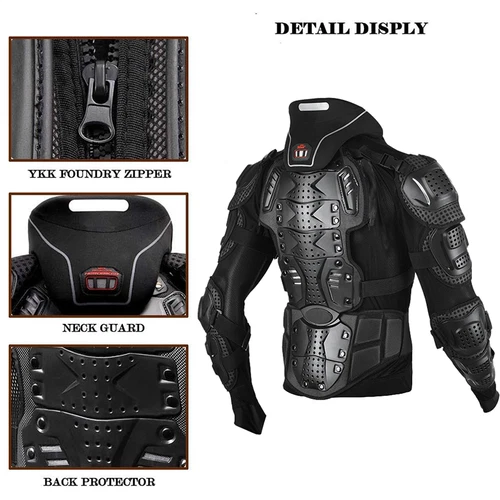 Impact-Resistant Motocross Riding Gear