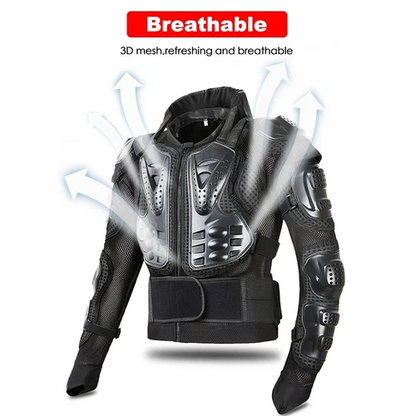 Impact-Resistant Motocross Riding Gear