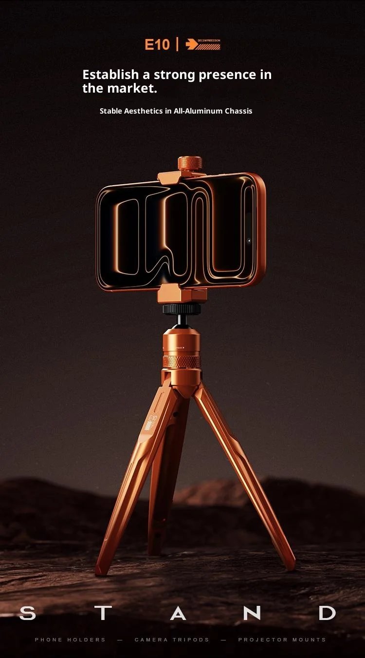Mini Portable Desktop Tripod Handheld Shooting Accessories