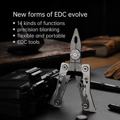 14-in-1 EDC Card Tool