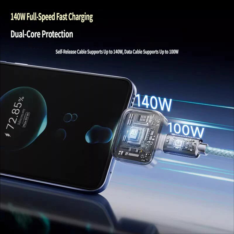 140W Type-C Automatic Power-Off Charger