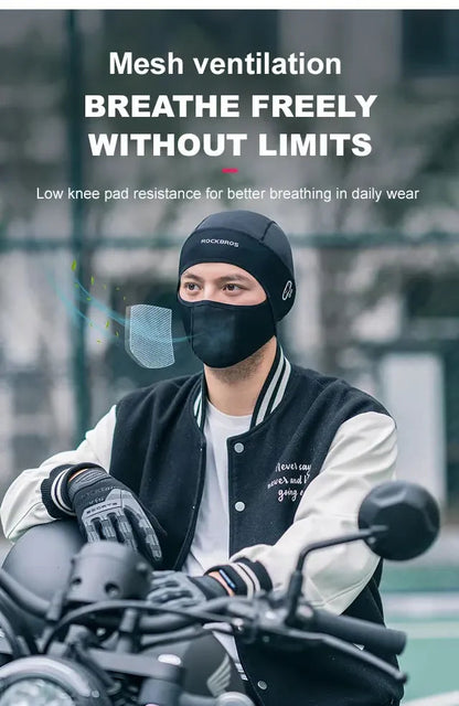 Ice silk face protection cycling hood