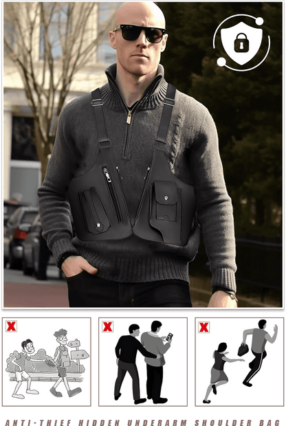 Double Shoulder ARMPIT BAG