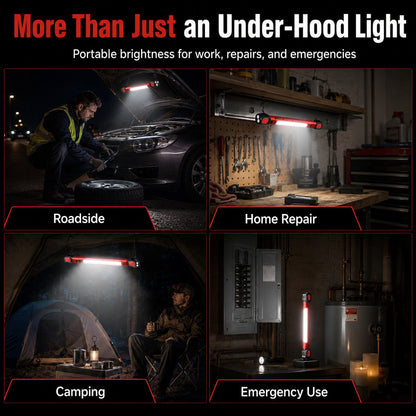 🔥3000LM Rechargeable Magnetic LED Work Light Bar