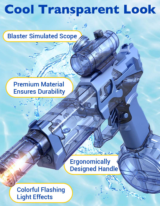 🔫💦Fast Mode Ice Explosion Pistol Water Gun