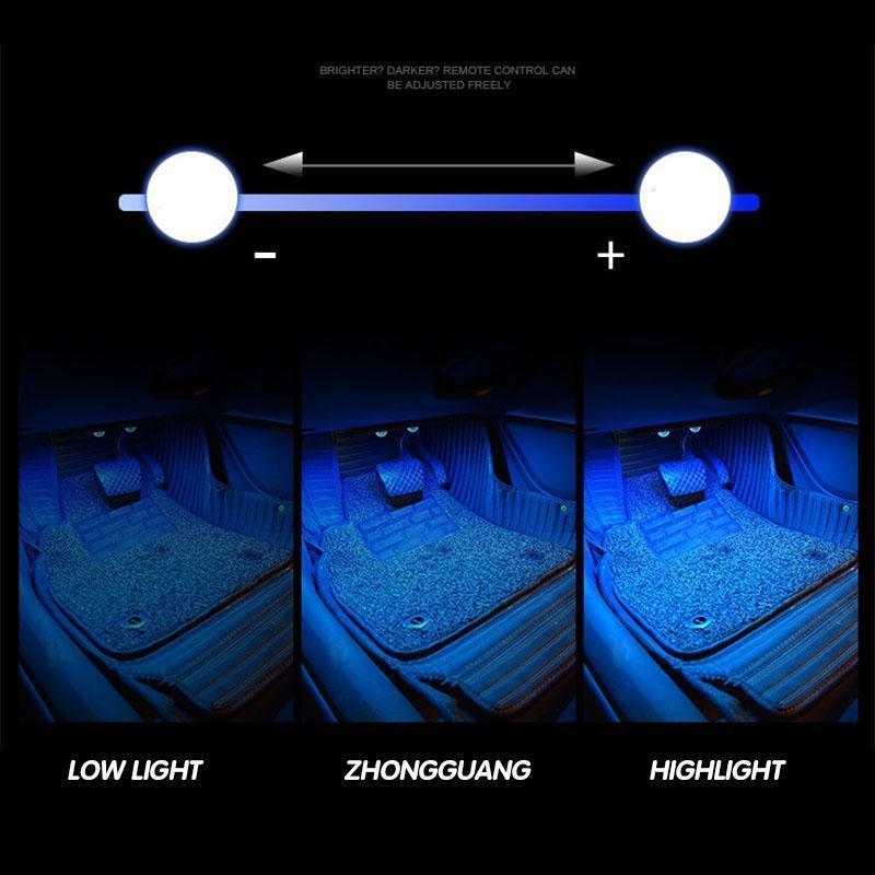 LED ambient light with wireless charging