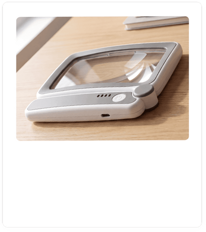 LED Rechargeable Square Magnifier