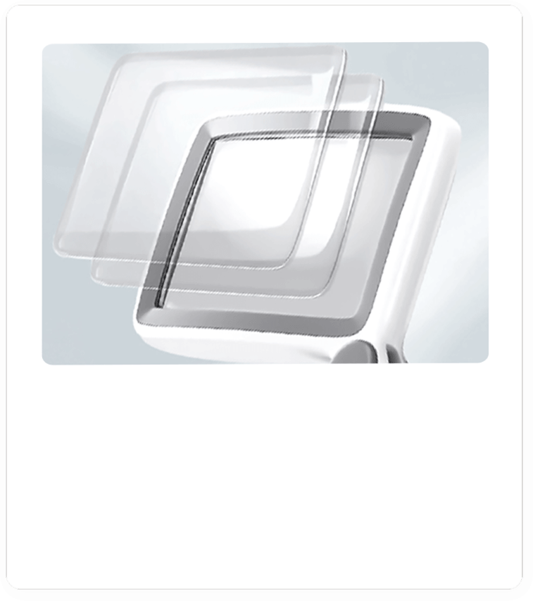 LED Rechargeable Square Magnifier