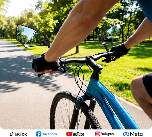 Adjustable HD Handlebar Bike Mirror