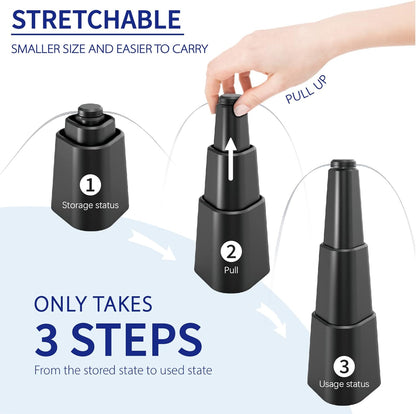 🪰Portable Telescoping Table Fan for Outdoor Dining – Keeps Your Food Fly-Free❌