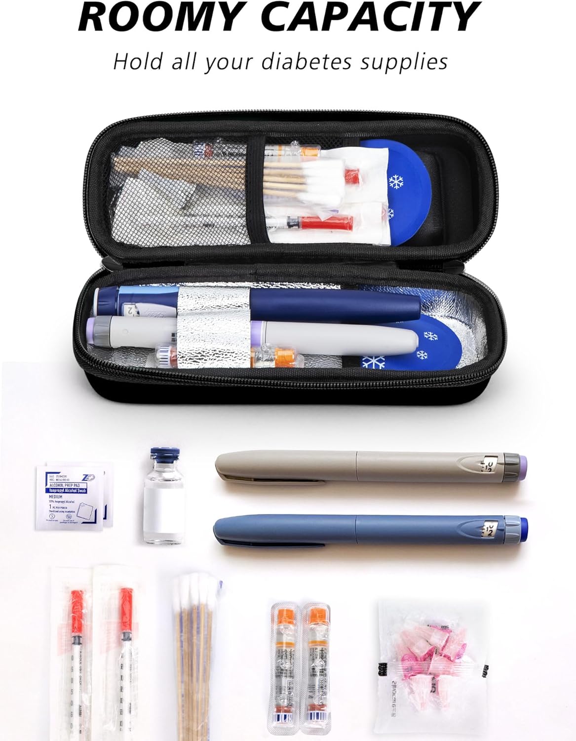 ✨LAST DAY ONLY 50% OFF🔥Insulin Cooler Travel Case with Temperature Display