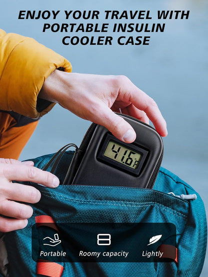 ✨LAST DAY ONLY 50% OFF🔥Insulin Cooler Travel Case with Temperature Display