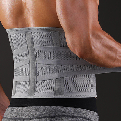 🩹Dual-Strap Compression Back Brace with Removable Support Stays