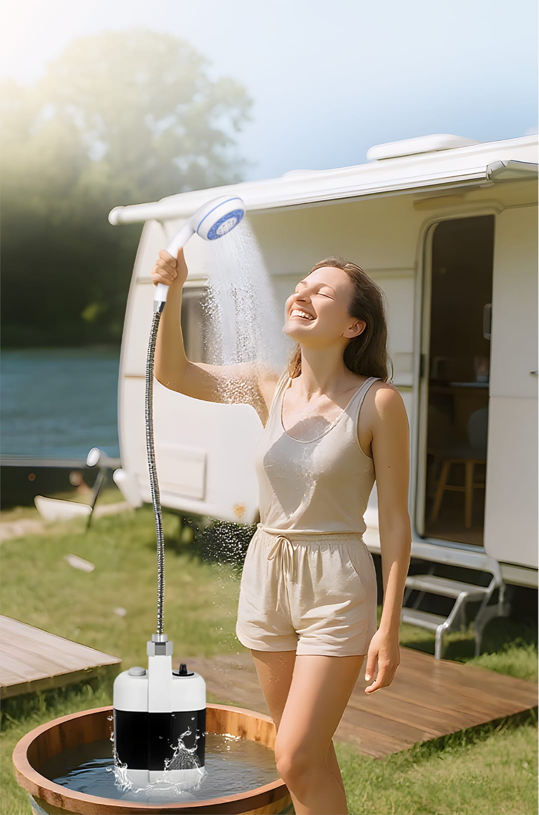 Portable Camping  Shower
