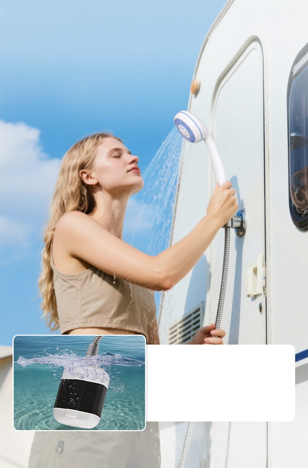 Portable Camping  Shower