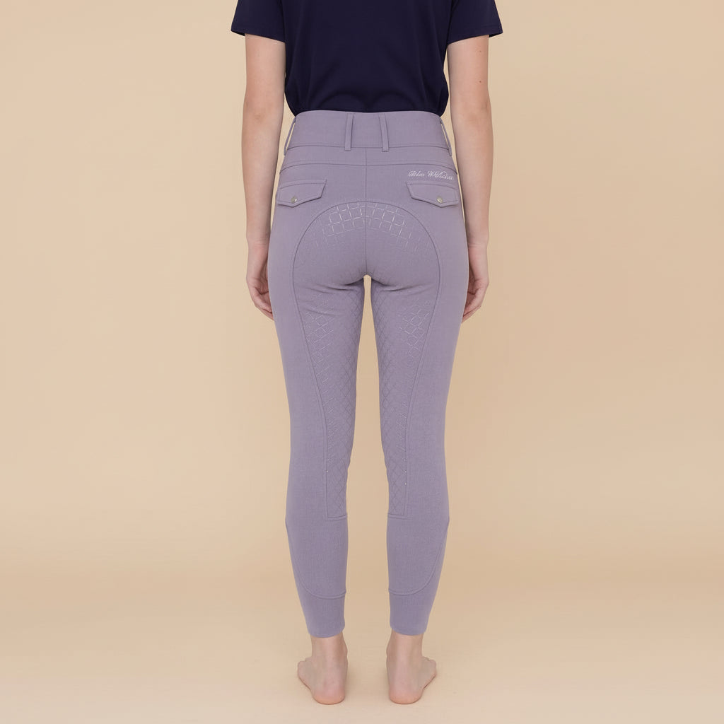 Ladies Riding Tights - Lavender