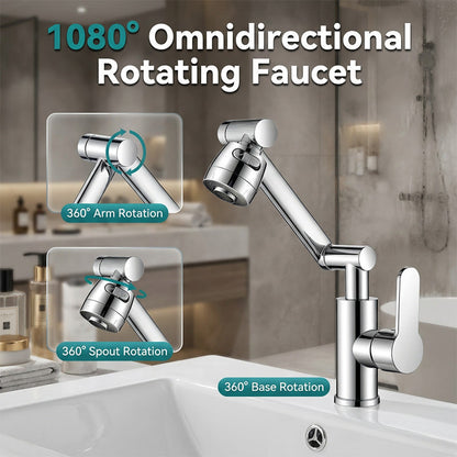 🔥360° Rotating Mechanical Arm Faucet