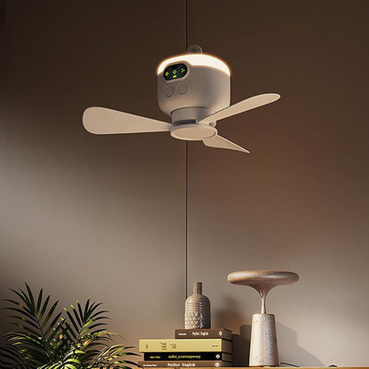 Portable Camping Fan with LED Light