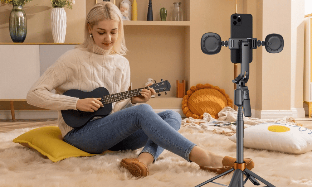 Intelligent AI Tracking Gimbal Selfie Stick