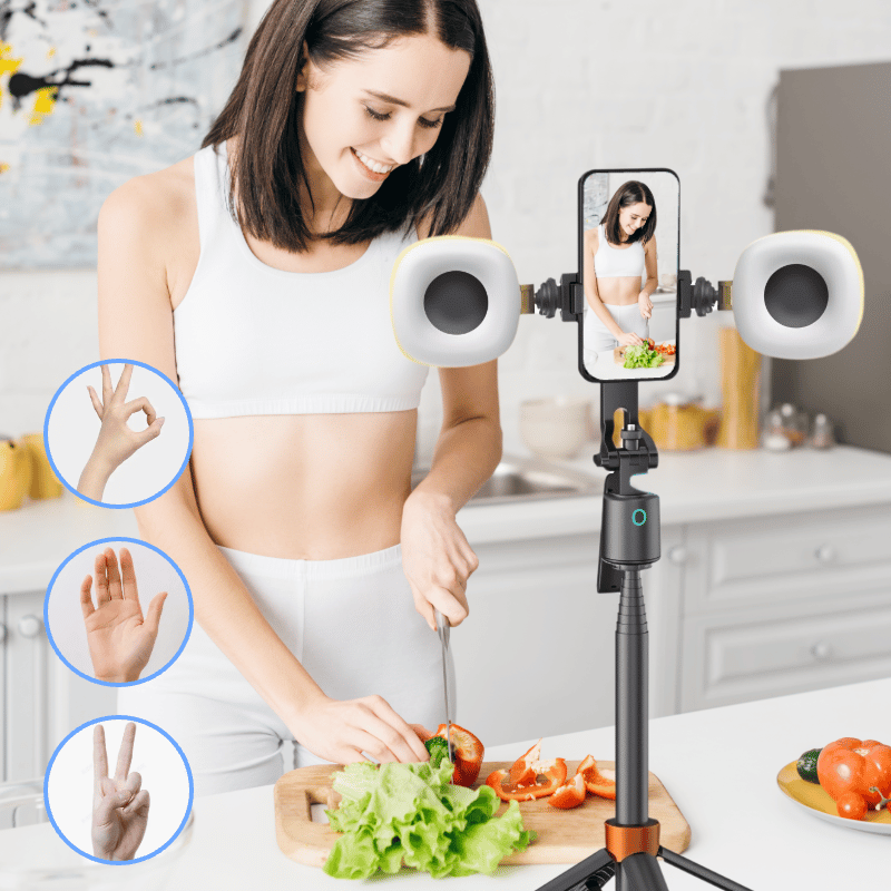 Intelligent AI Tracking Gimbal Selfie Stick