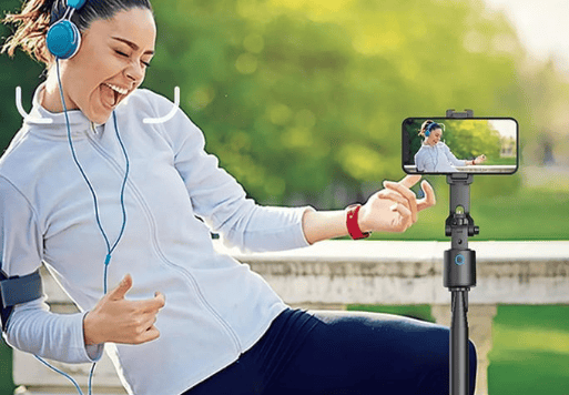 Intelligent AI Tracking Gimbal Selfie Stick