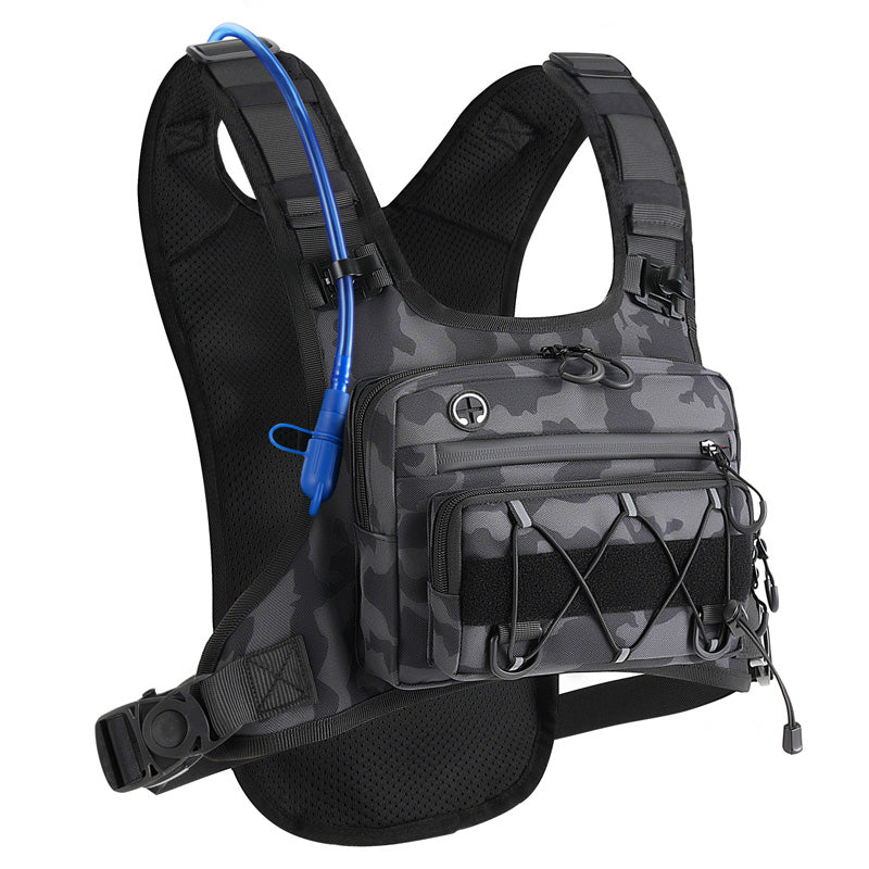 🚴 Chest Bag Hydration Ready Cycling Vest for Men