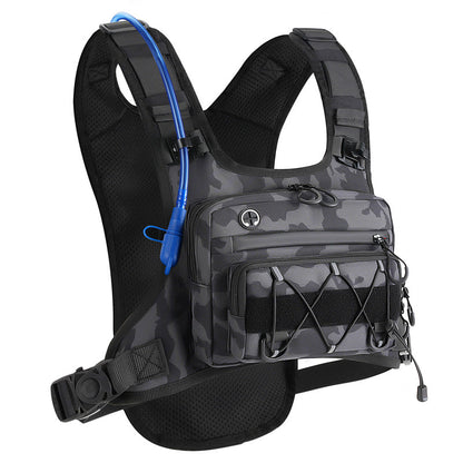 🚴 Chest Bag Hydration Ready Cycling Vest for Men