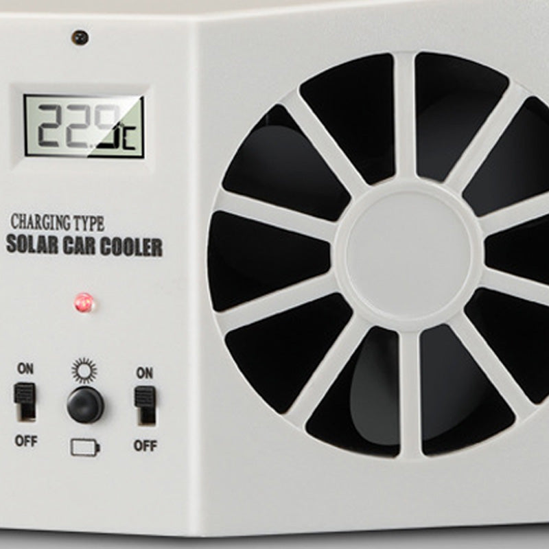🚗 Solar Car Window Ventilator — Reduces In-Car Temperature