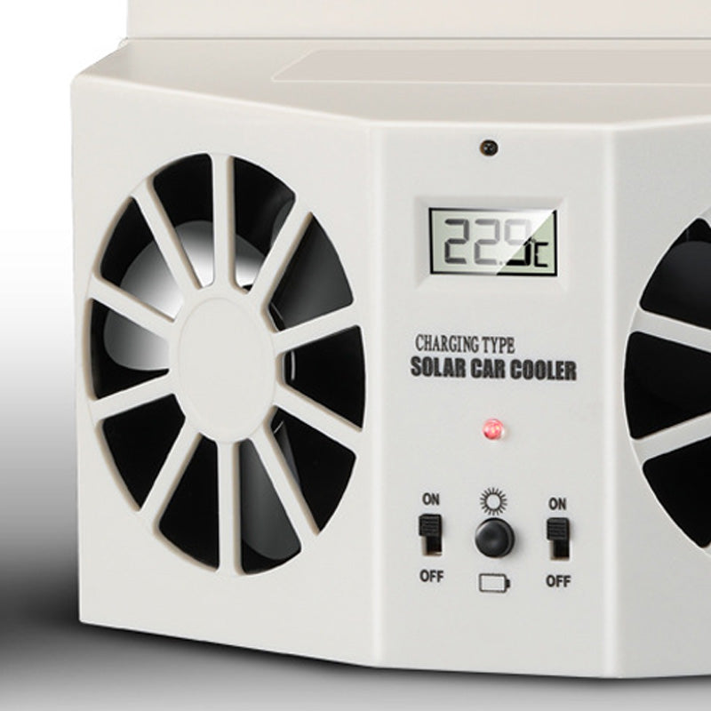 🚗 Solar Car Window Ventilator — Reduces In-Car Temperature