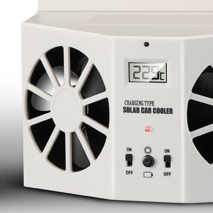 🚗 Solar Car Window Ventilator — Reduces In-Car Temperature
