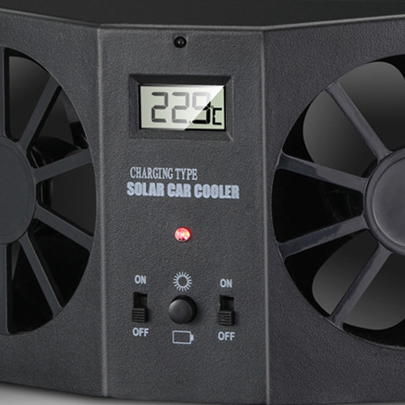 🚗 Solar Car Window Ventilator — Reduces In-Car Temperature