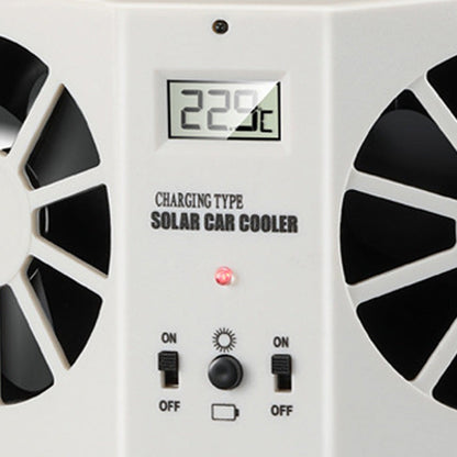 🚗 Solar Car Window Ventilator — Reduces In-Car Temperature