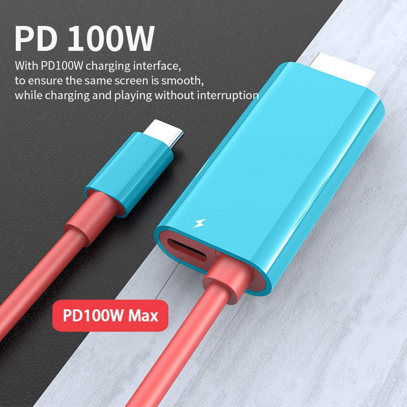✈️ Portable USB-C HDMI Cable for Nintendo Switch
