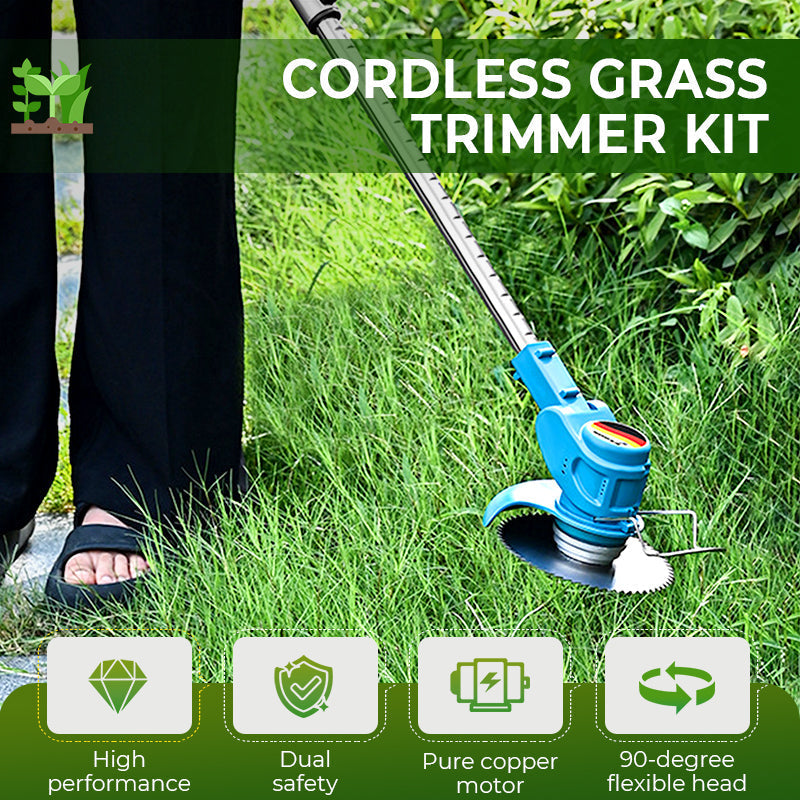 🔥Multifunction Cordless Grass Trimmer Kit