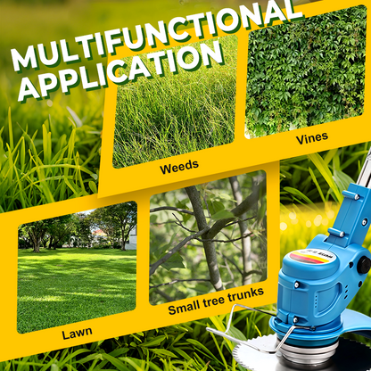 🔥Multifunction Cordless Grass Trimmer Kit