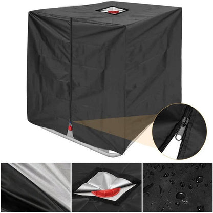 ✨ Waterproof IBC Tote Cover – Heavy-Duty, UV-Blocking, Secure Fit ⛈️