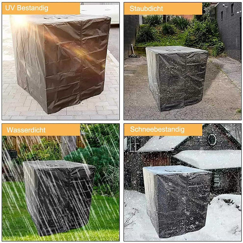 ✨ Waterproof IBC Tote Cover – Heavy-Duty, UV-Blocking, Secure Fit ⛈️