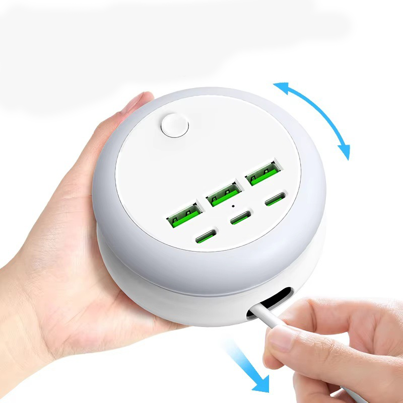⌛Limited-time offer-Portable 6-Port Charging Station
