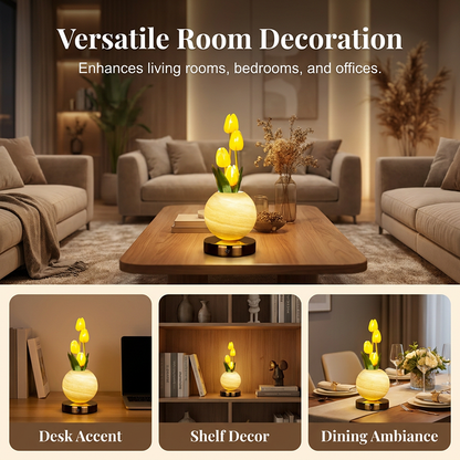 Decorative LED Tulip Night Light