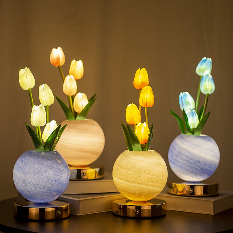 Decorative LED Tulip Night Light