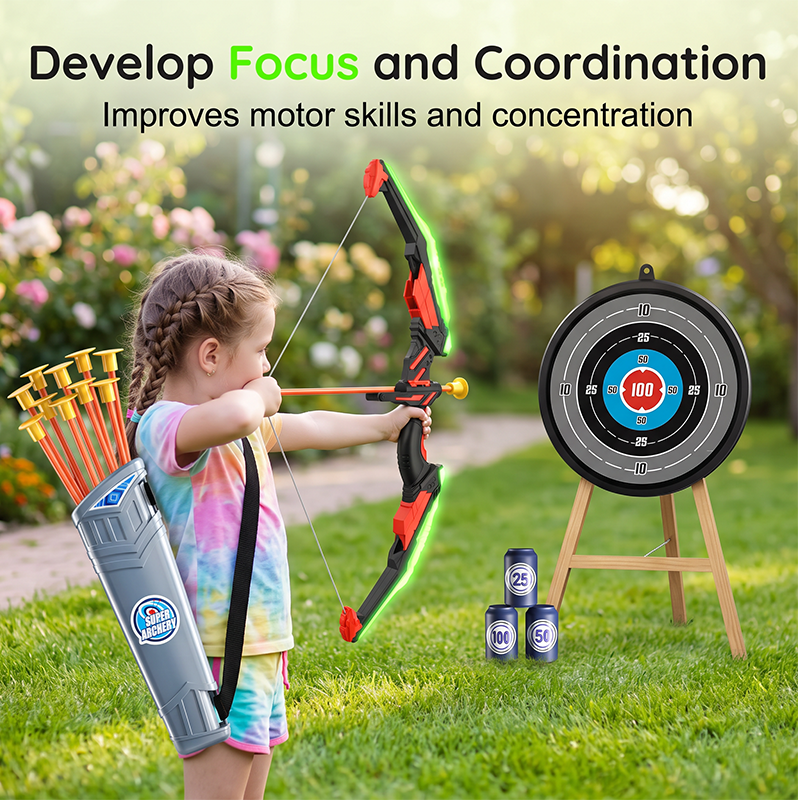 Kids Bow and Arrow Archery Toy Set