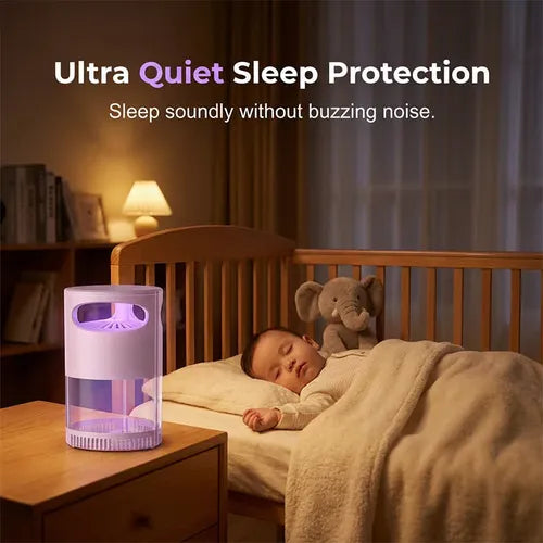 🦟 UV Mosquito Killer Lamp – quiet, USB, chemical-free