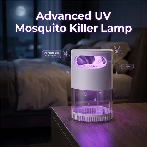 🦟 UV Mosquito Killer Lamp – quiet, USB, chemical-free
