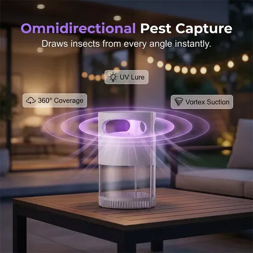 🦟 UV Mosquito Killer Lamp – quiet, USB, chemical-free