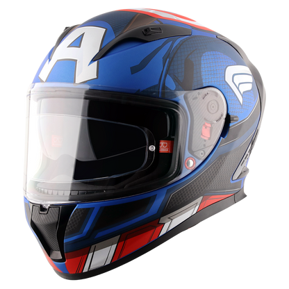 Street Marvel Captain America Helmet