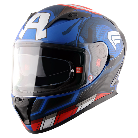 Street Marvel Captain America Helmet