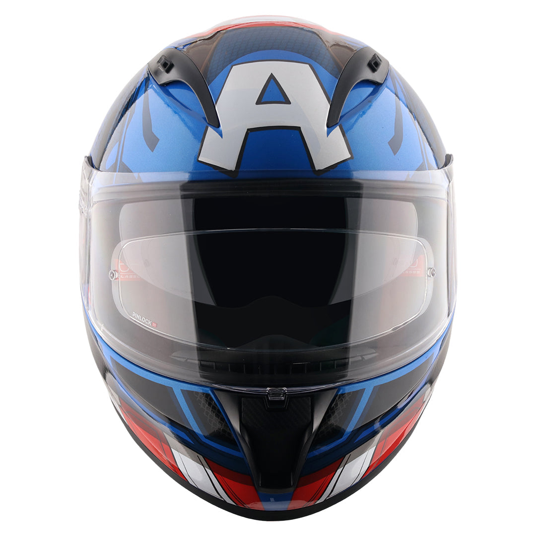 Street Marvel Captain America Helmet