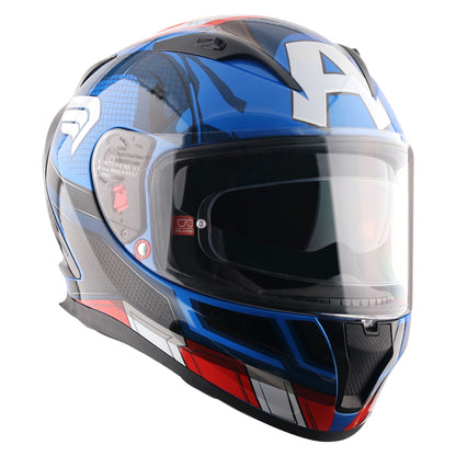Street Marvel Captain America Helmet